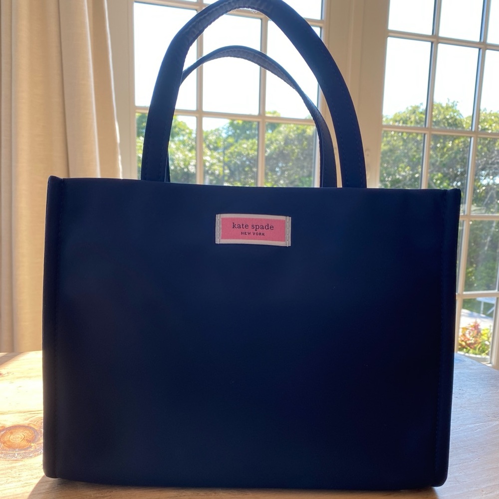 Navy Nylon Kate Spade Small Tote